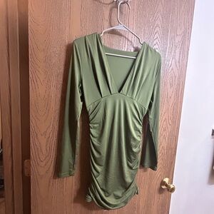 Green dress